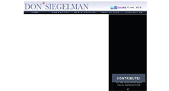 Desktop Screenshot of donsiegelman.net
